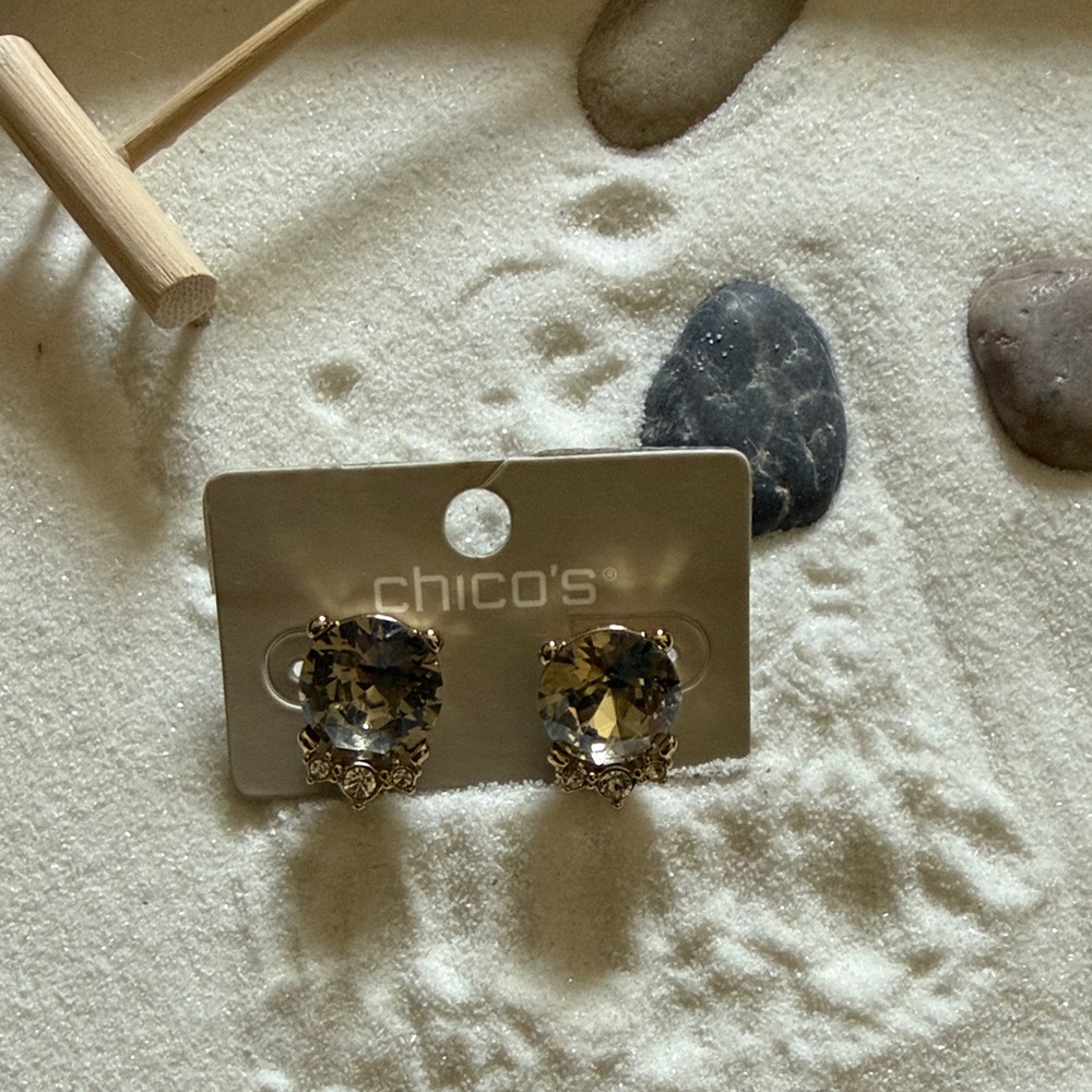 Chico's Sparkling Stone Earrings